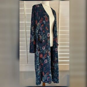 🩵LULAROE • “Sarah” Maxi Cardigan Sweater (XL/fits 14-18)